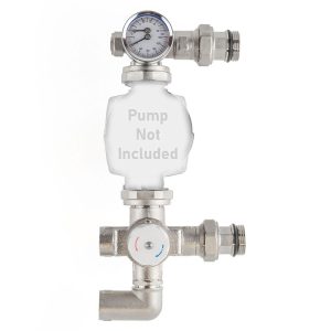 Standard Water Underfloor Heating Thermostatic Mixing Valve Set - Manifold Control Valves