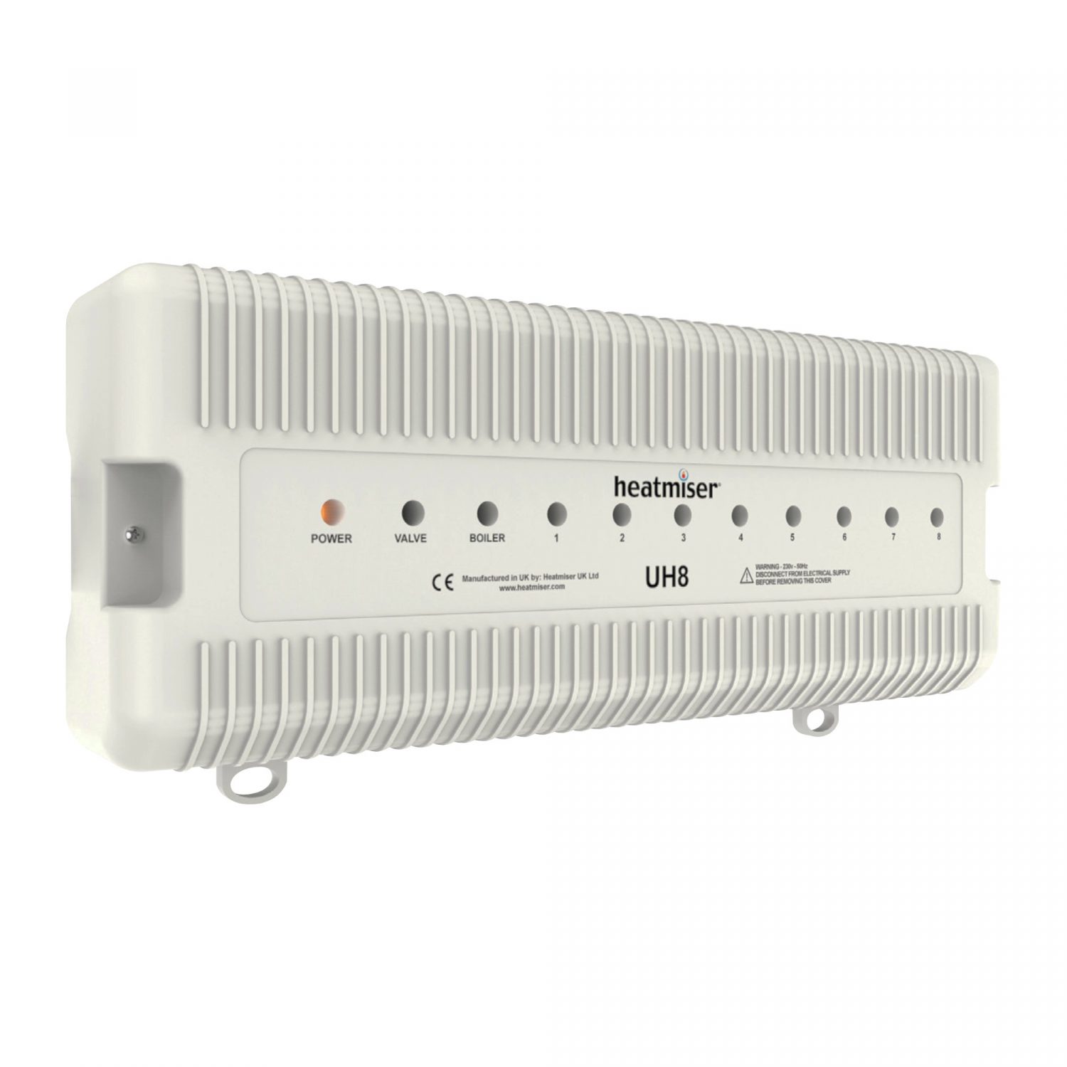 Heatmiser UH8 8 Zone 230v Wired Wiring Centre Water Underfloor Heating Systems