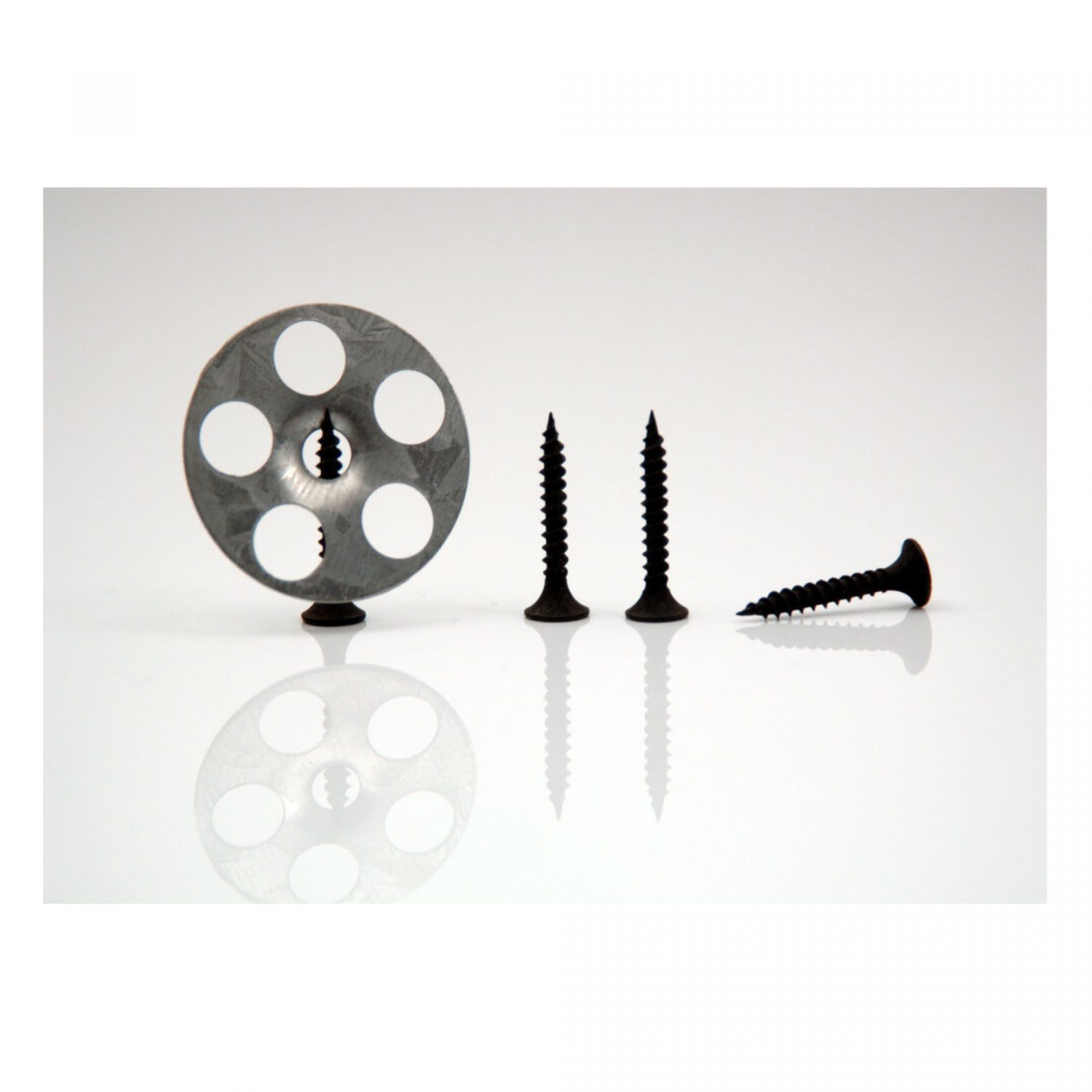 Marmox Wedi Tile Backer Board Screws & Washers Black Metal 25mm Screws - 100 Pack - Image 2