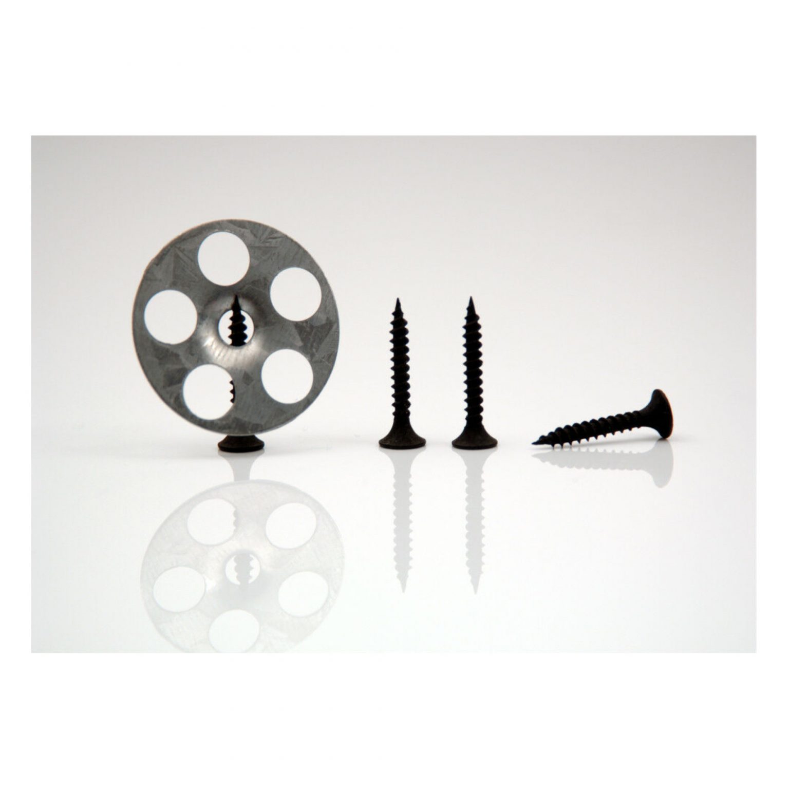 Marmox Wedi Tile Backer Board Screws & Washers Black Metal 25mm Screws