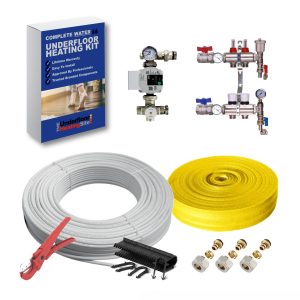 Wet Underfloor Heating Screed Kit - Multi Zone Room Kit With Wilo A-Rated Pump & 5 Layer Pipe - up to 200 SQM Coverage