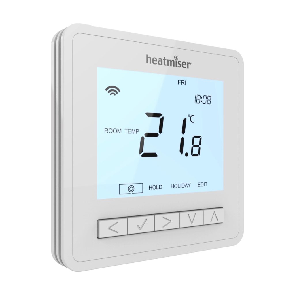 Heatmiser UH8 RF V2+ NeoAir V3 Thermostats White 8 Zone Wireless