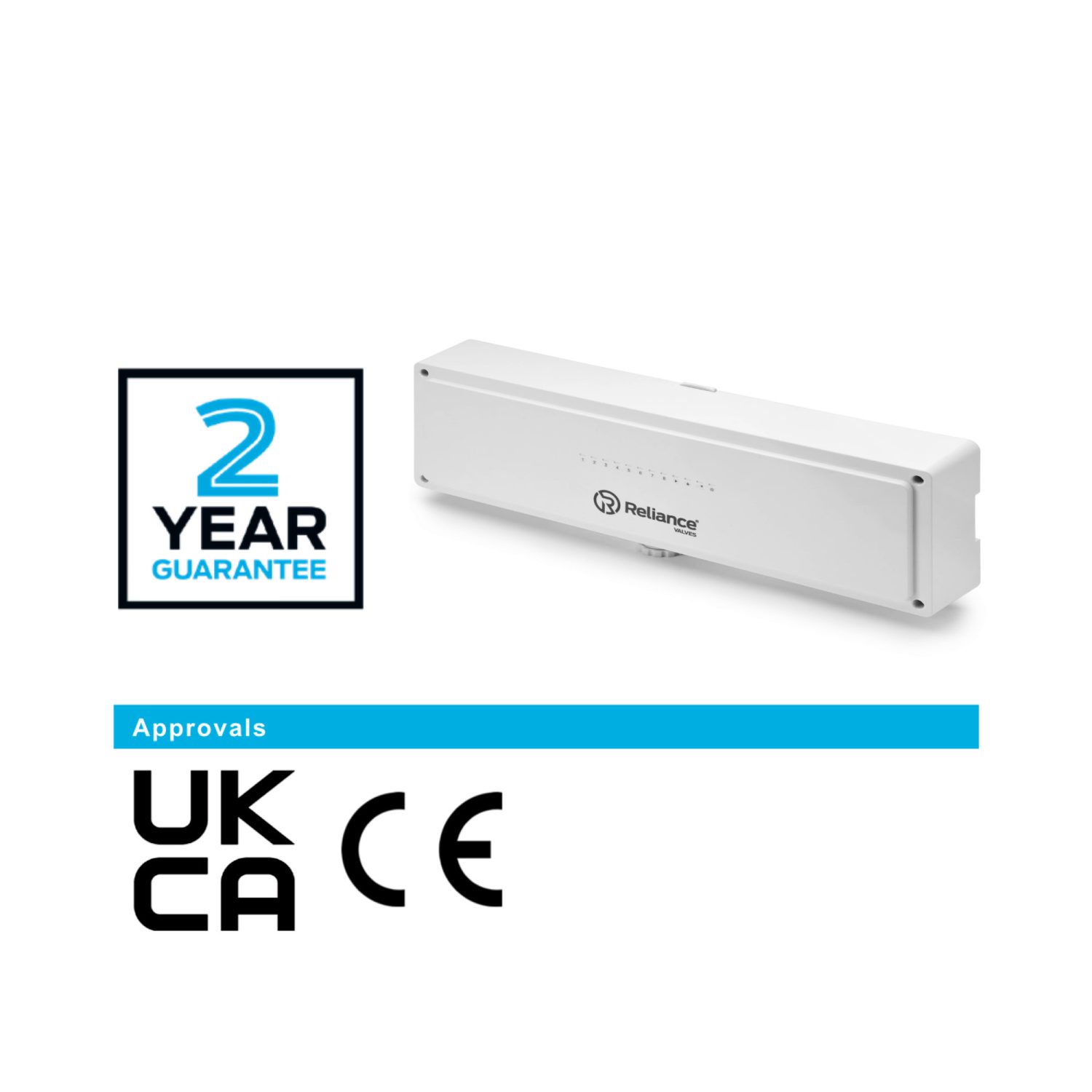 Reliance 8 Zone Wired Wiring Centre 240V - Image 3
