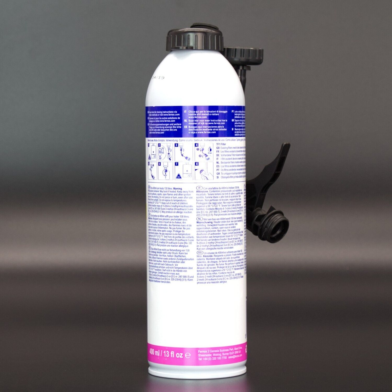 Fernox F2 Express Boiler Noise Silencer 400ml Aersol Reduce Boiler Kettling - Image 3