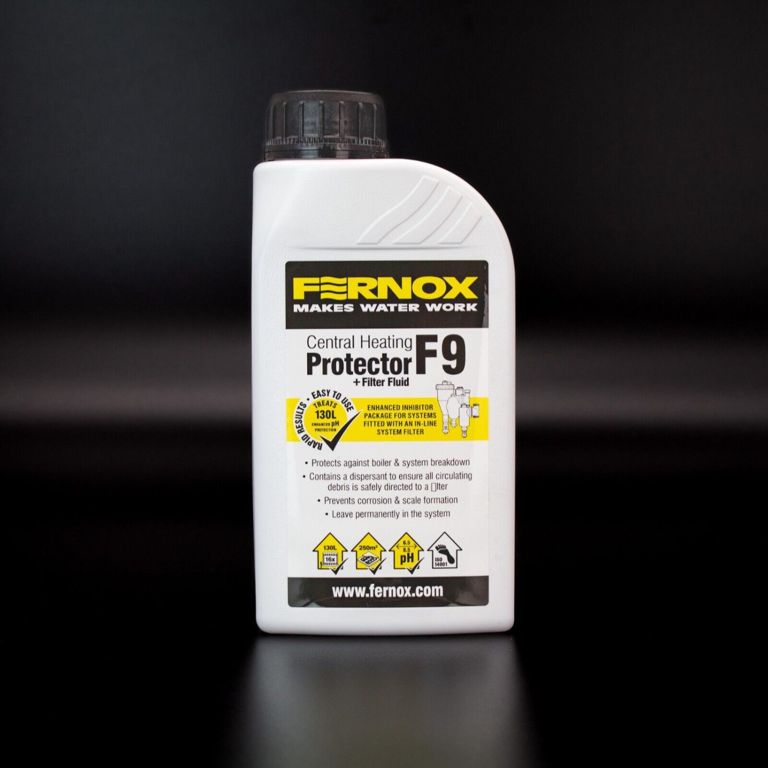 Fernox F9 Plus Filter Fluid Central Heating Protector 500ml for 16 Radiators - Image 2