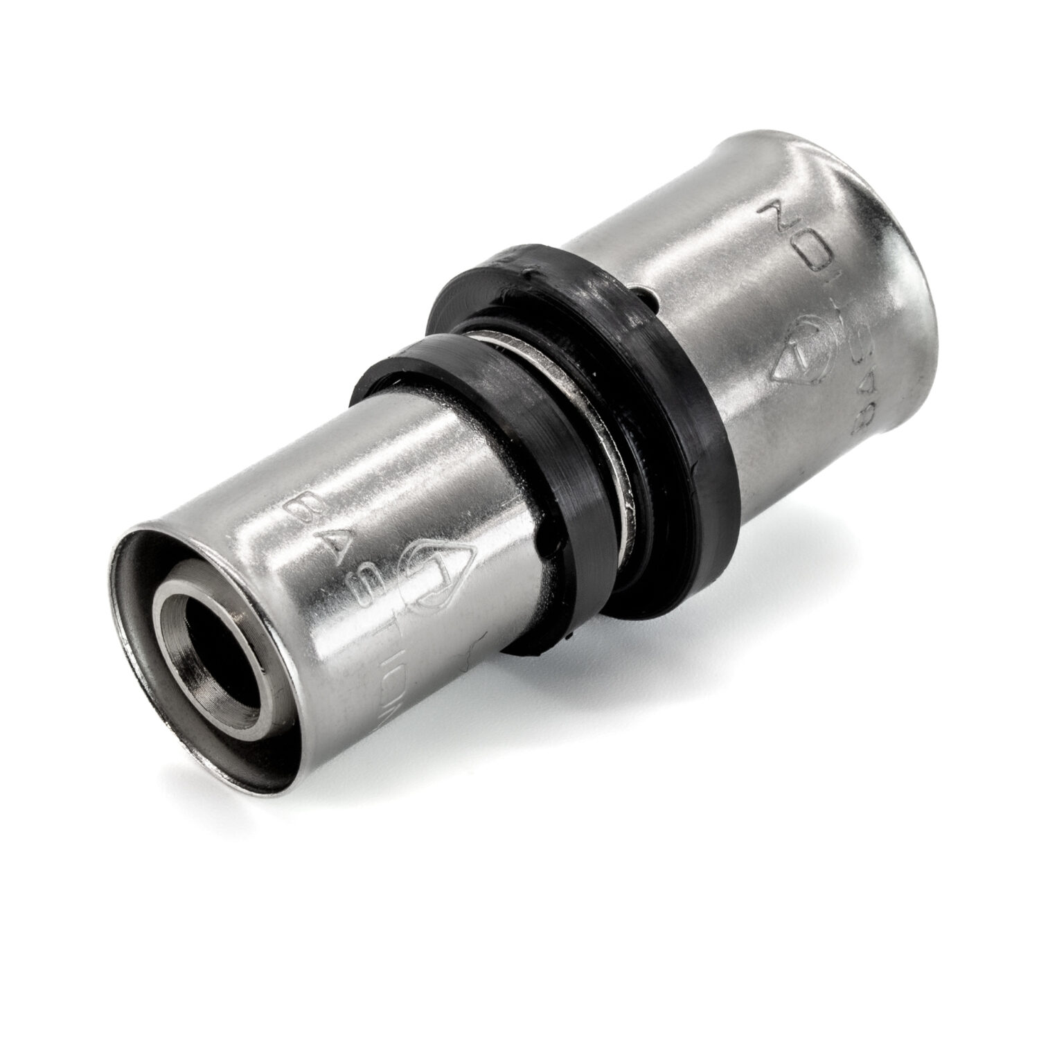 Straight Press Fitting 20mm x 16mm Unequal Straight Union - U-Profile