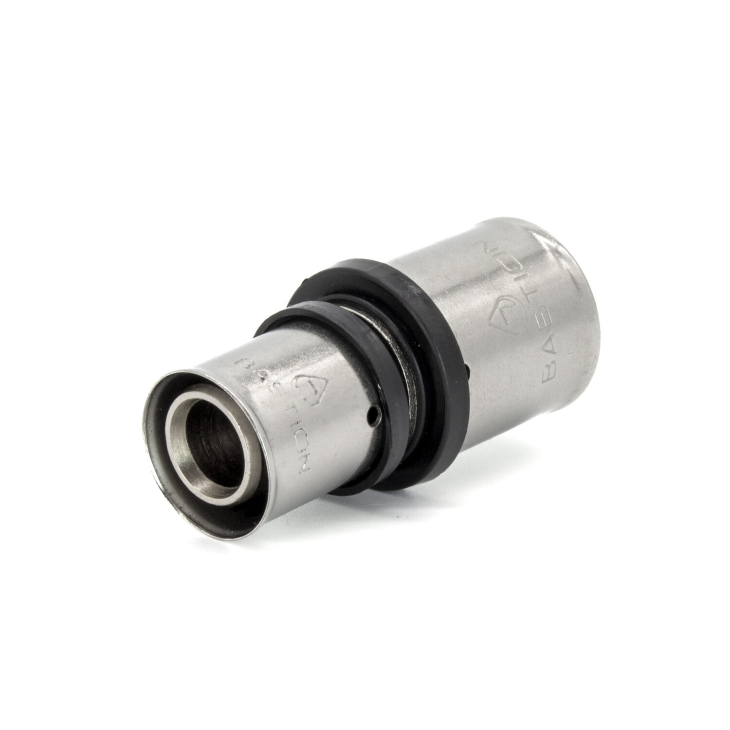Pex Pipe Straight Fitting 25mm x 20mm Unequal Straight Union - U-Profile