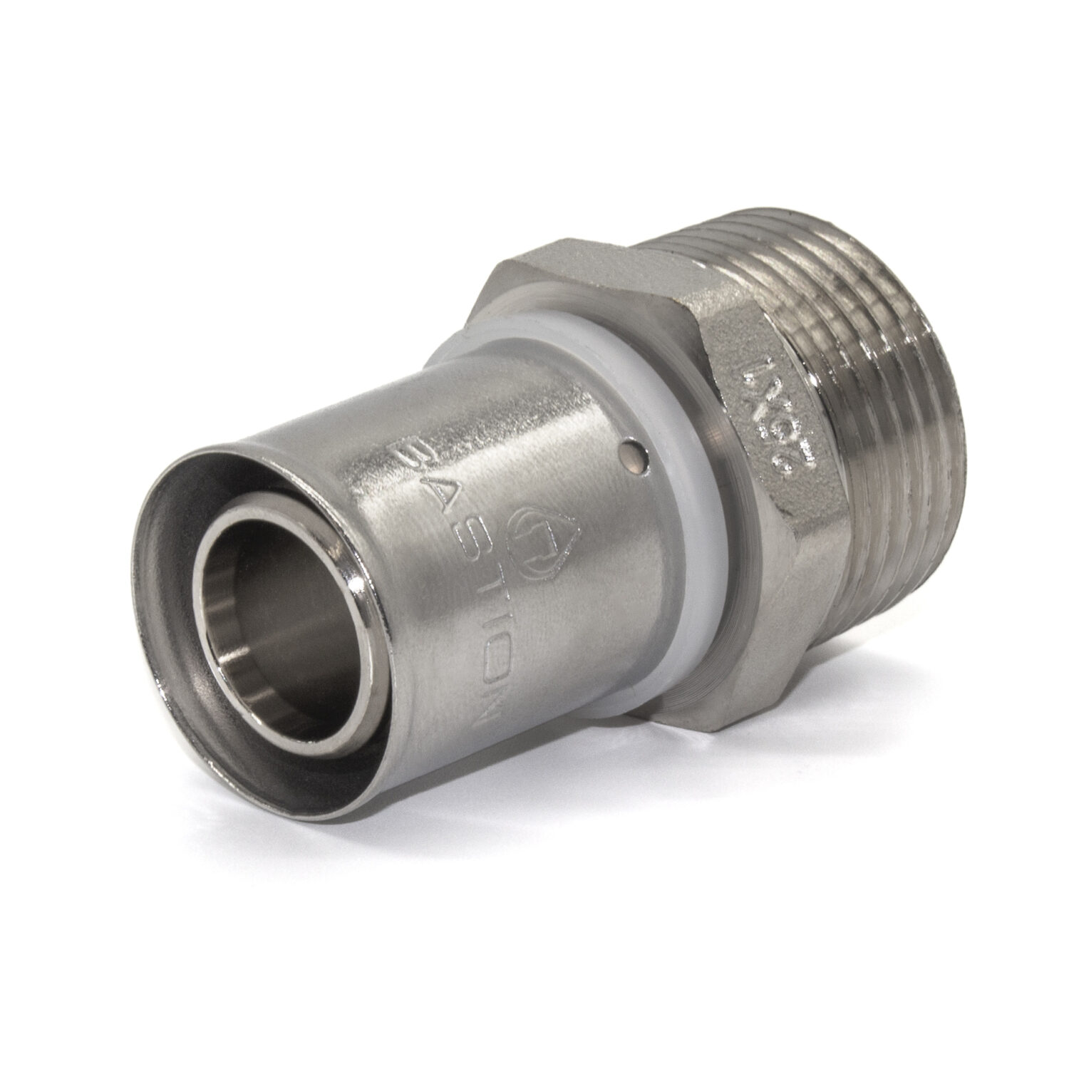 Pex Pipe Straight Fitting 25mm x 1M Male Straight Union - U-Profile