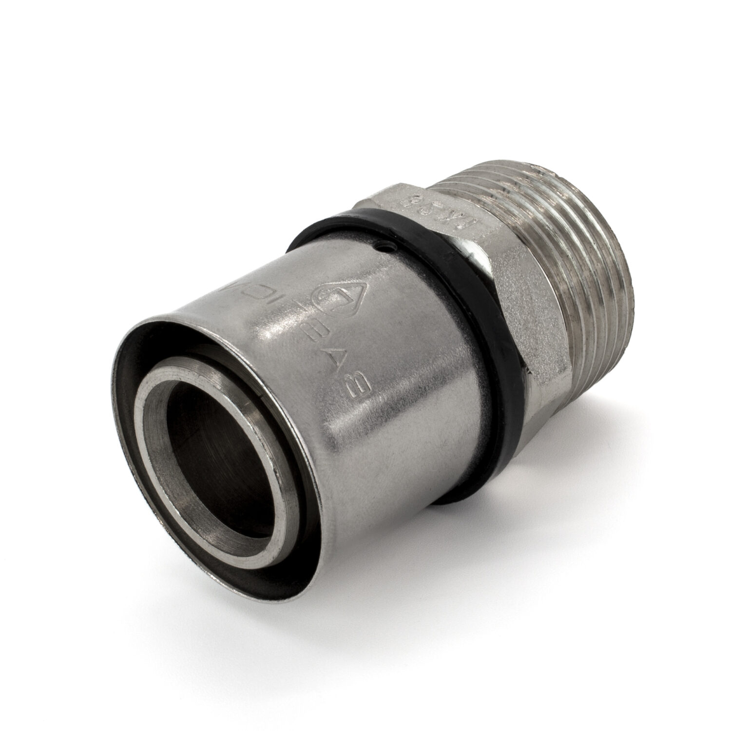 Straight Press Fitting 32mm x 1M Male Straight Union - U-Profile