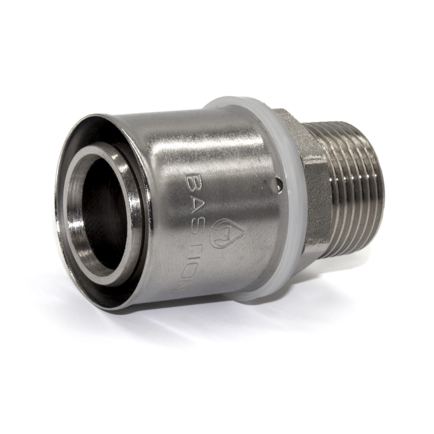 Straight Press Fitting 32mm x 3/4M Male Straight Union - U-Profile
