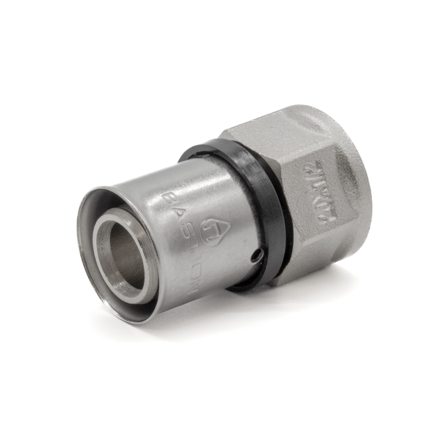 Pex Pipe Straight Fitting 20mm x 1/2F Female Straight Union - U-Profile