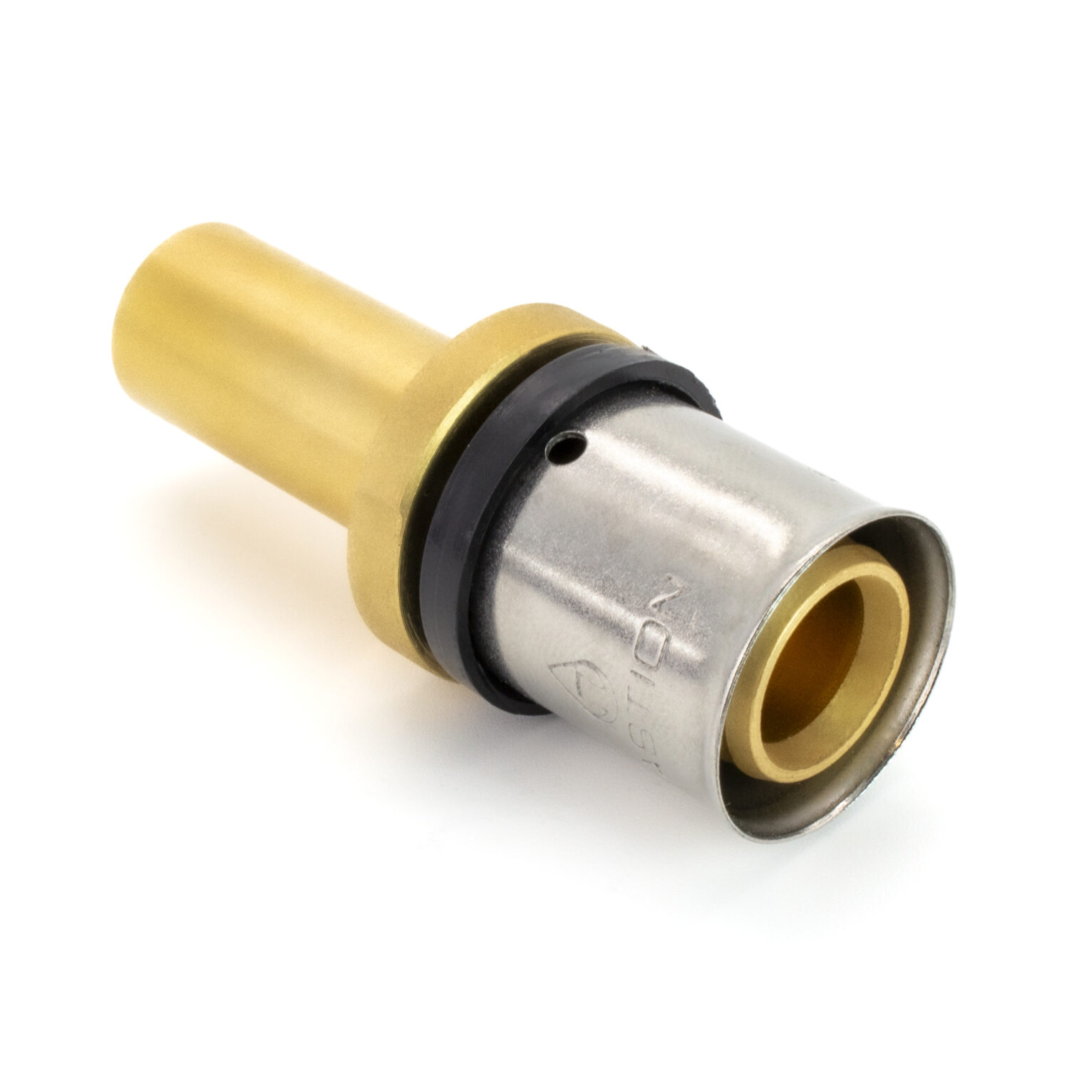 MLCP to Copper Press Fitting 20-15mm Copper Adaptor - U-Profile