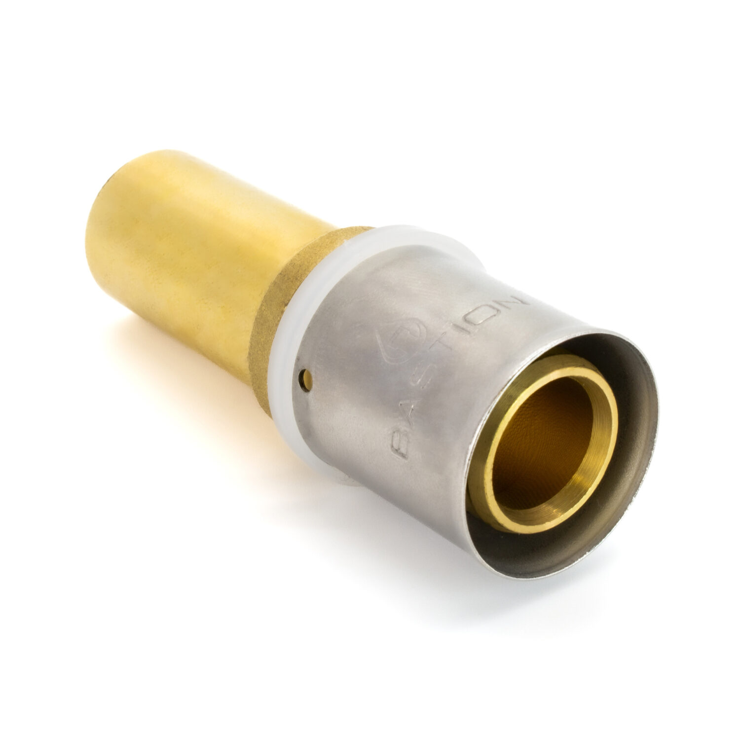 Pex Pipe to Copper Press Fitting 25-22mm Copper Adaptor - U-Profile