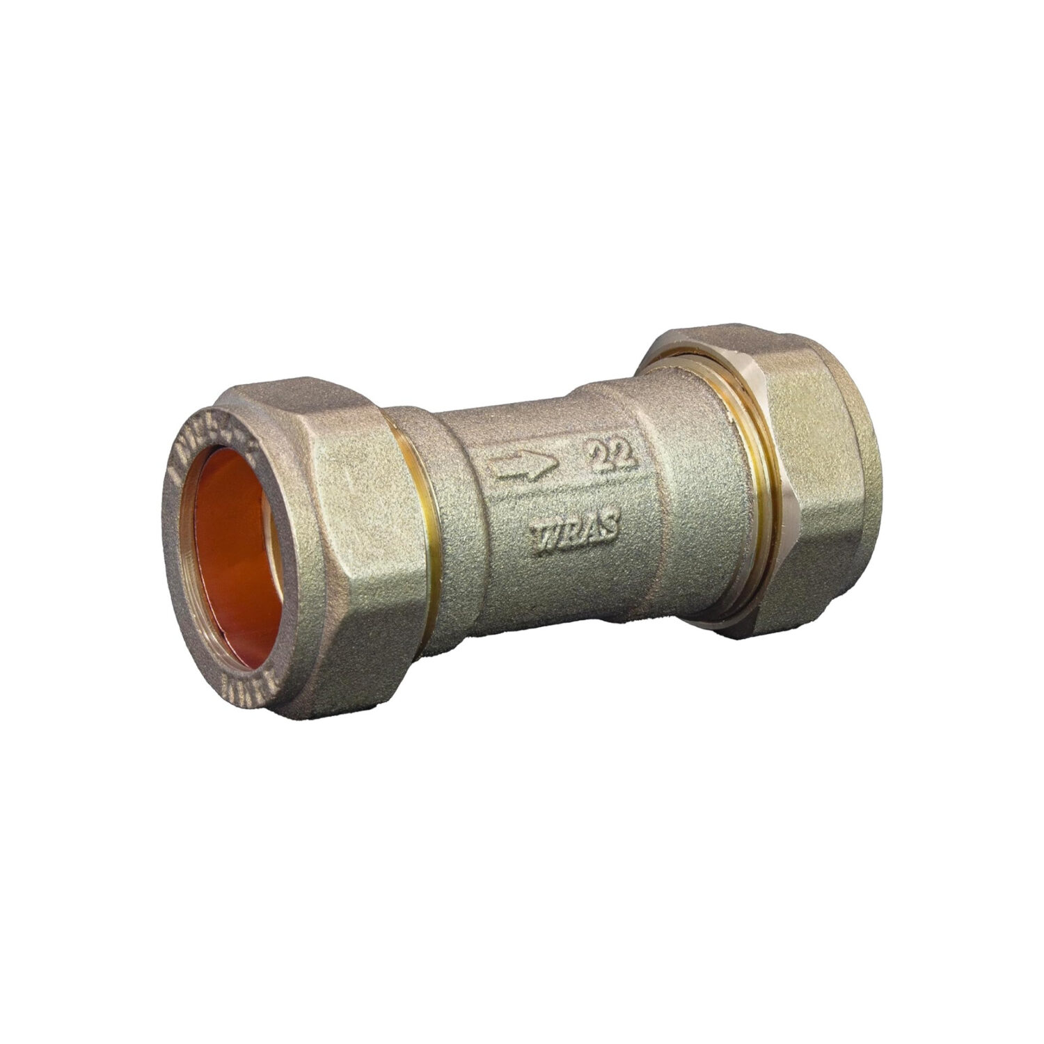 Brass Single Check Valve Compression 15-28mm Non Return Valve WRAS Approved DZR - Image 4