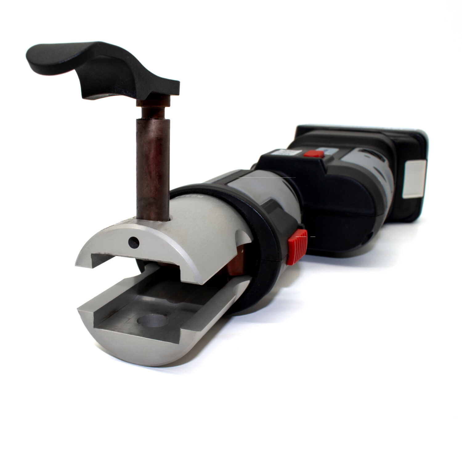 MLCP Press Fitting Tool Automatic Profile Press Fit Kit Tool With 4 Jaws 16mm-32mm & 2 x 18V Batteries - Image 4