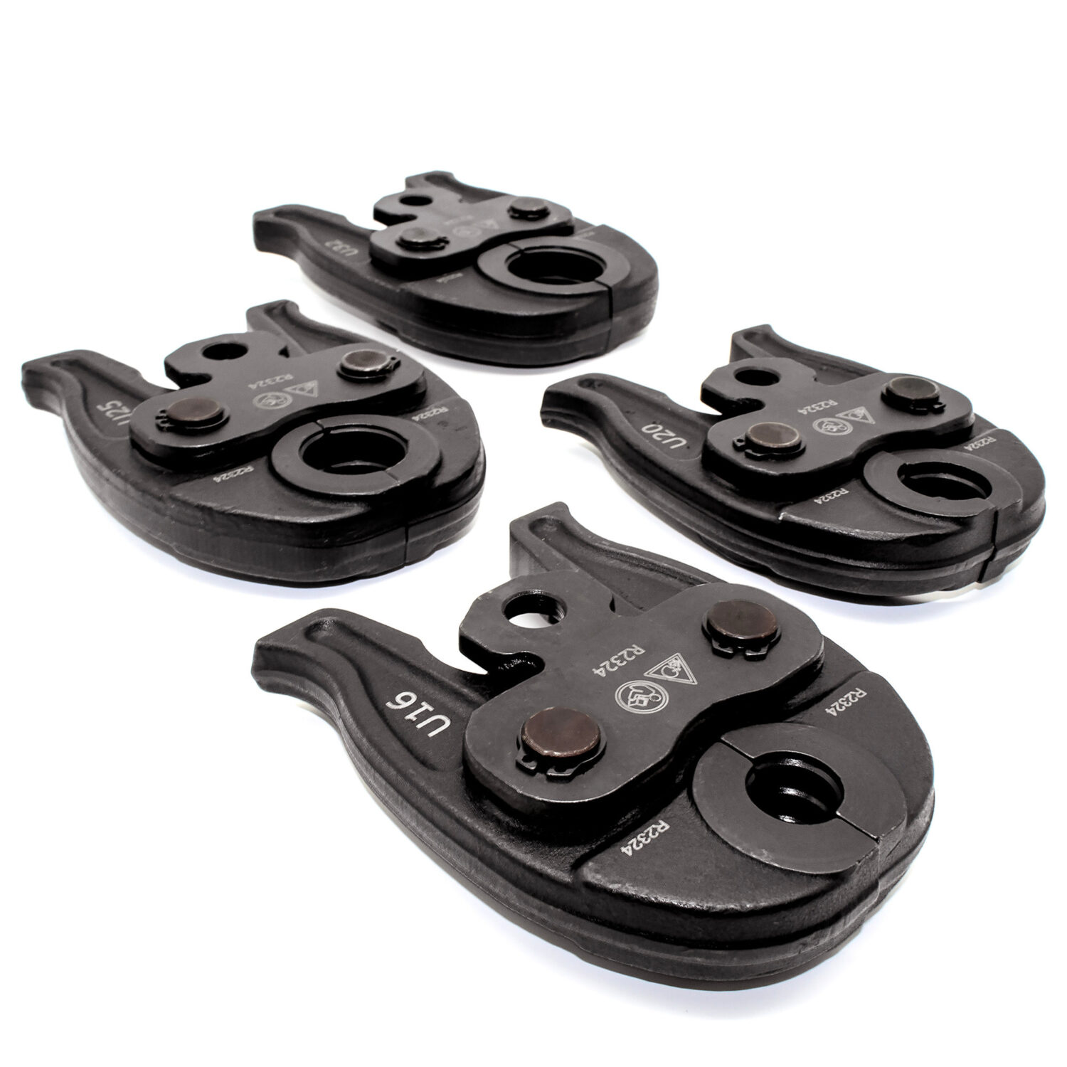 MLCP Press Fitting Tool Automatic Profile Press Fit Kit Tool With 4 Jaws 16mm-32mm & 2 x 18V Batteries - Image 3