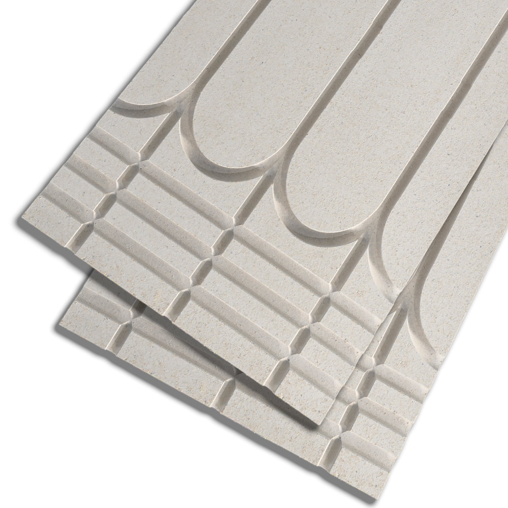 25mm Gypsum UFH Overlay Board - 1000mm x 500mm x 25mm - HeatDeck Universal Design Lightbulb Returns