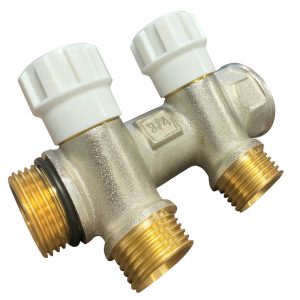 Plumbing Manifold - 3/4″ Header x 1/2″ - Valved Outlets Reliable Water Distribution System