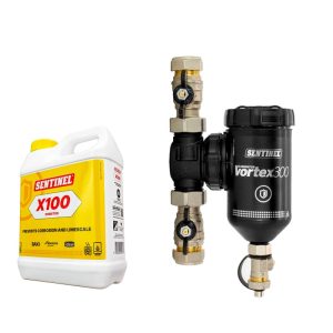 Sentinel Vortex 300 Magnetic Filter for Heating Systems [Includes Filter & X100]